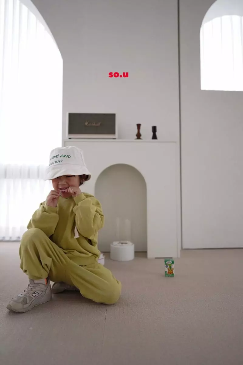 So U - Korean Children Fashion - #kidzfashiontrend - Natural Jogger Pants - 9