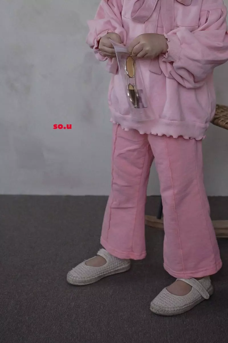 So U - Korean Children Fashion - #kidzfashiontrend - Bootscut Pants - 7