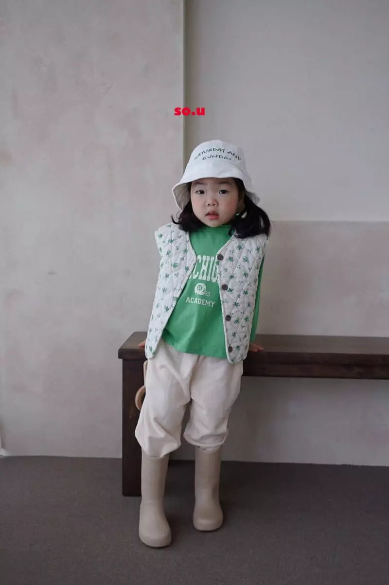 So U - Korean Children Fashion - #littlefashionista - Bucket Hat - 5