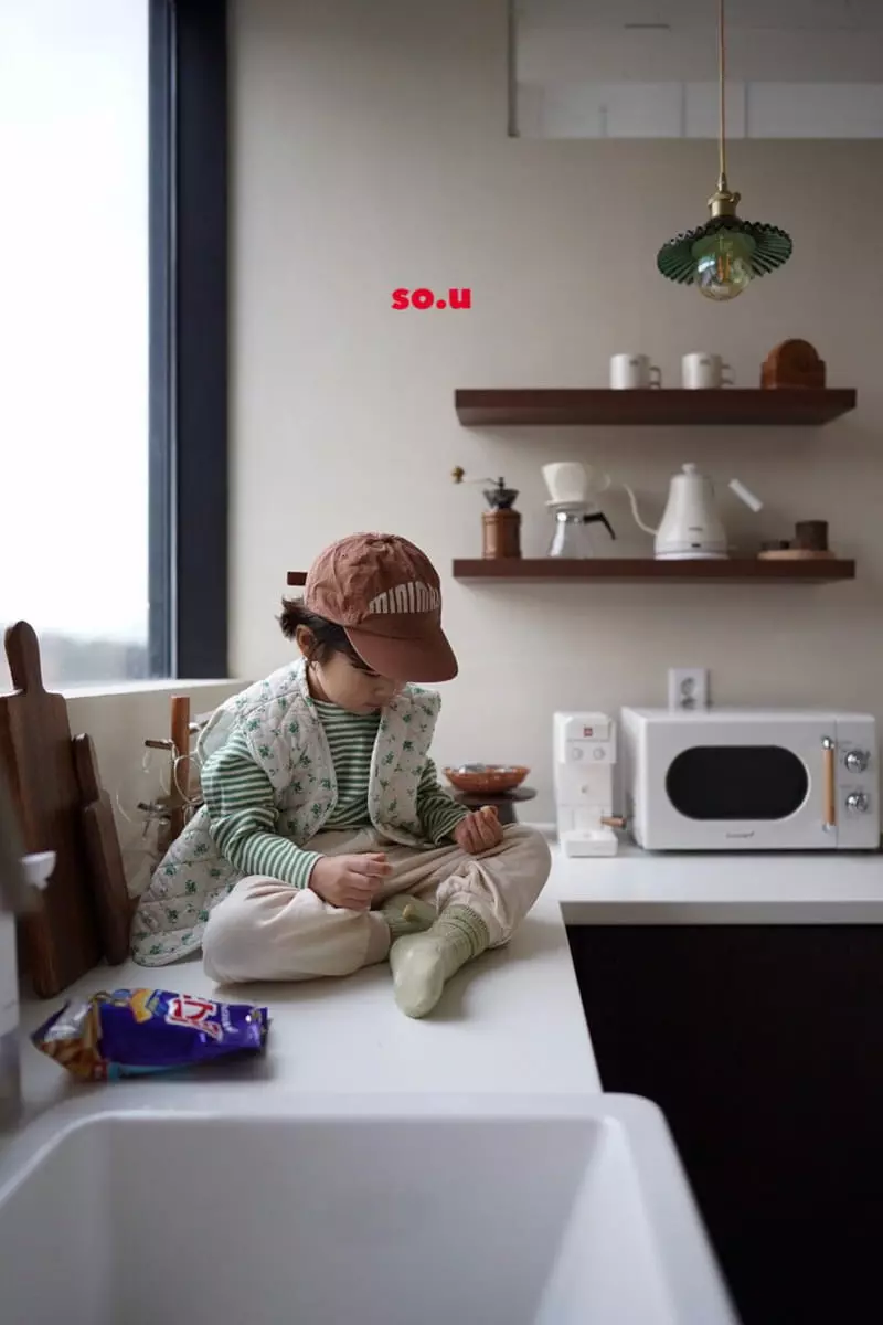So U - Korean Children Fashion - #littlefashionista - Flower Quilitng Vest - 7