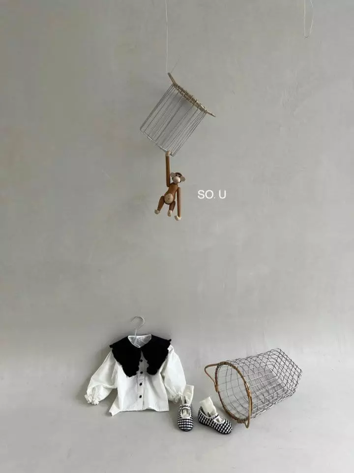 So U - Korean Children Fashion - #littlefashionista - Sailor Color Blouse - 2