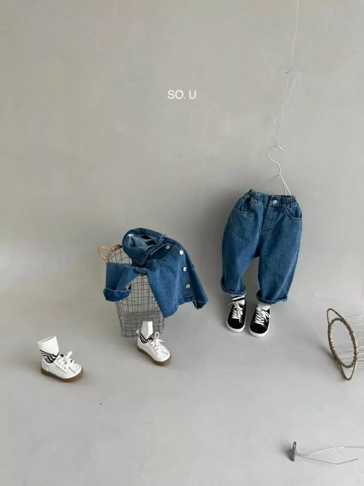 So U - Korean Children Fashion - #magicofchildhood - Disco Jeans