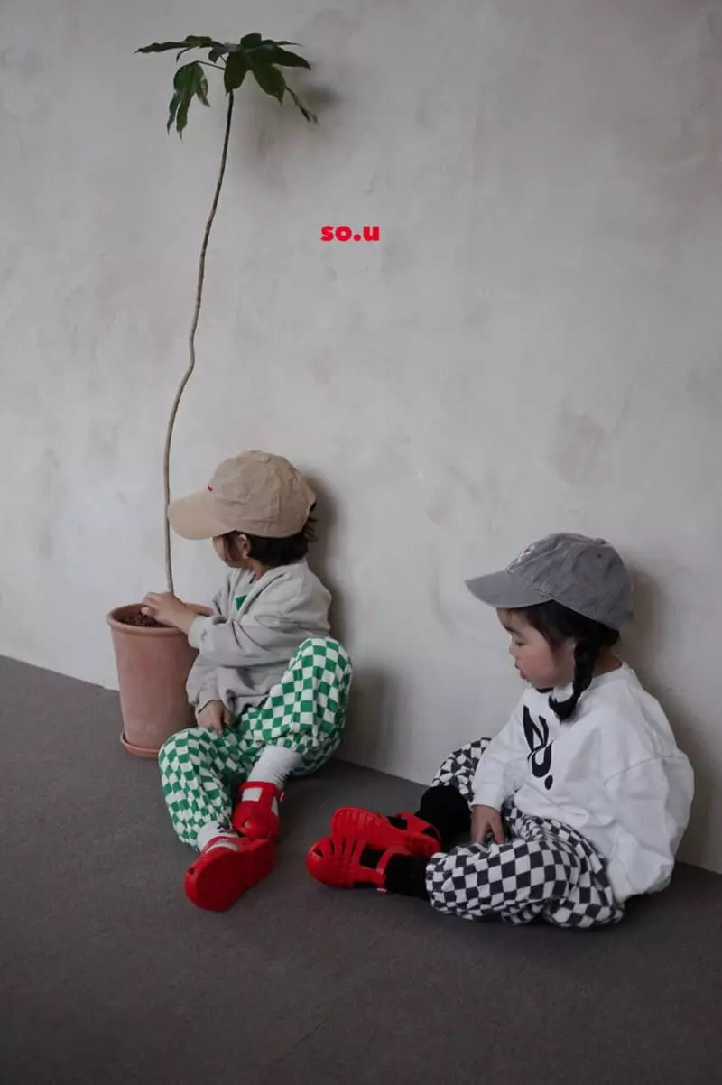 So U - Korean Children Fashion - #minifashionista - Bans Jogger Pants - 6