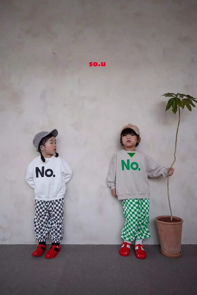 So U - Korean Children Fashion - #minifashionista - No Sweatshirt - 5