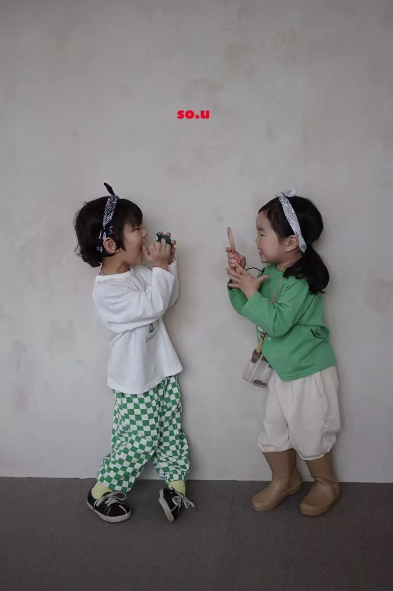So U - Korean Children Fashion - #minifashionista - Michigan Tee