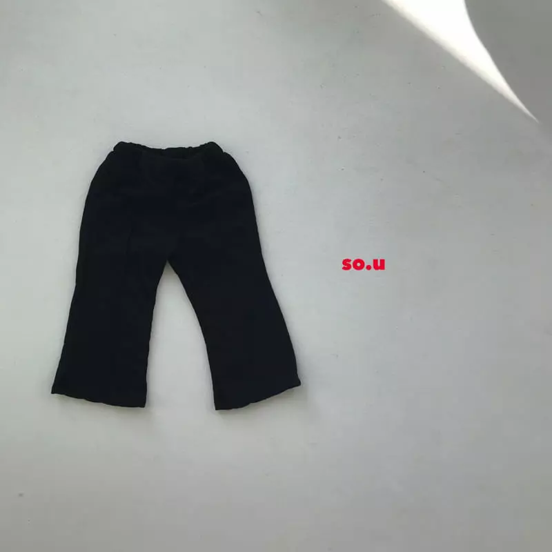 So U - Korean Children Fashion - #minifashionista - Bootscut Pants - 11