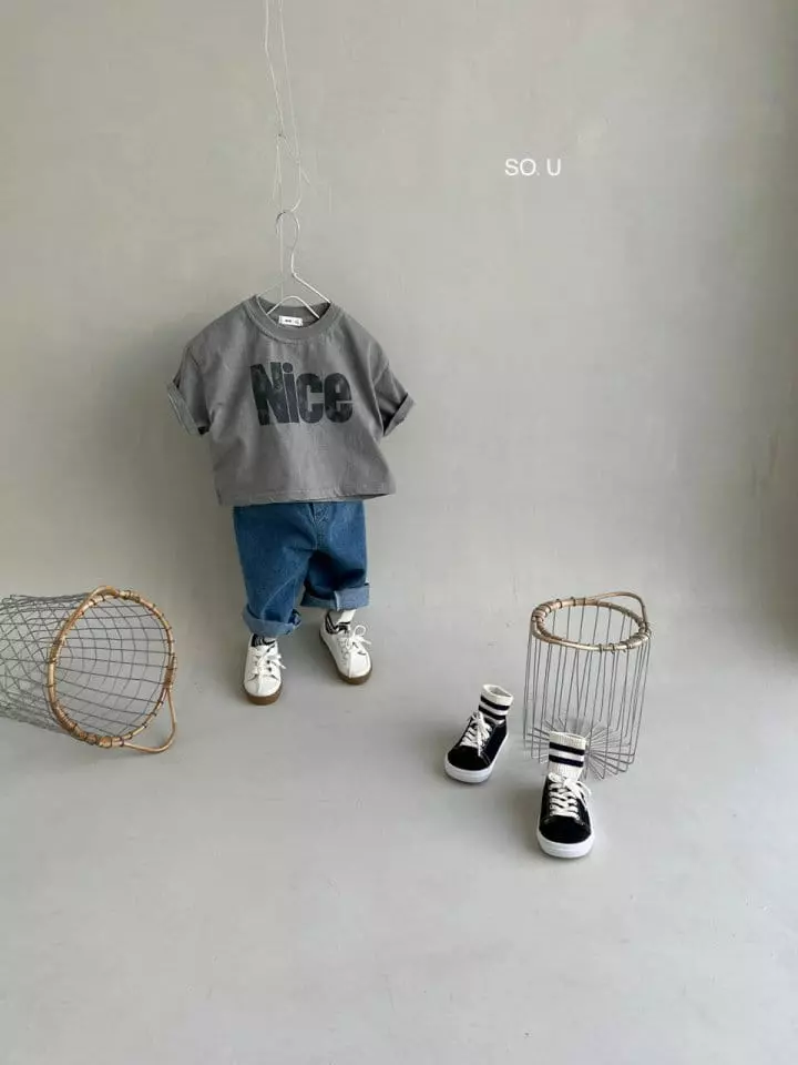 So U - Korean Children Fashion - #minifashionista - Disco Jeans - 2