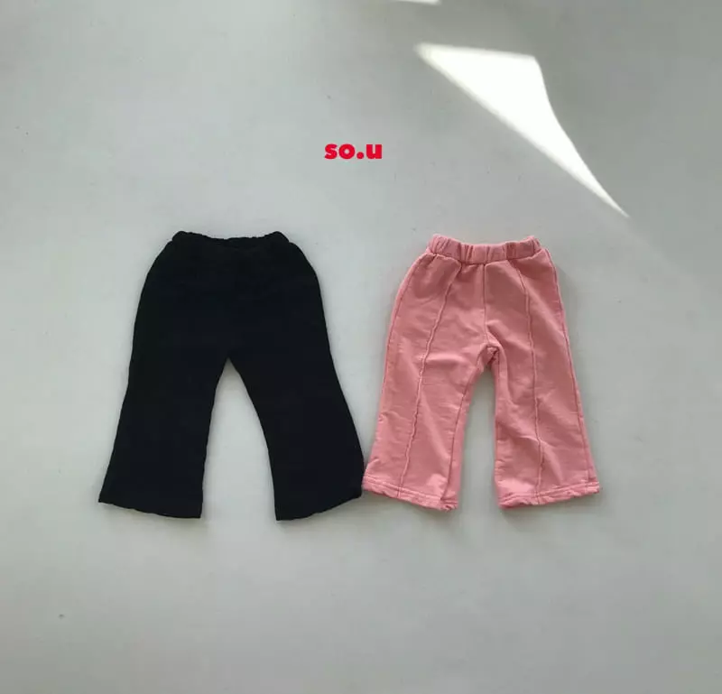 So U - Korean Children Fashion - #prettylittlegirls - Bootscut Pants - 12