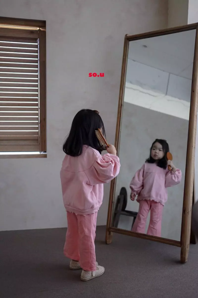 So U - Korean Children Fashion - #prettylittlegirls - Puff Sleeves Sweatshirt - 11
