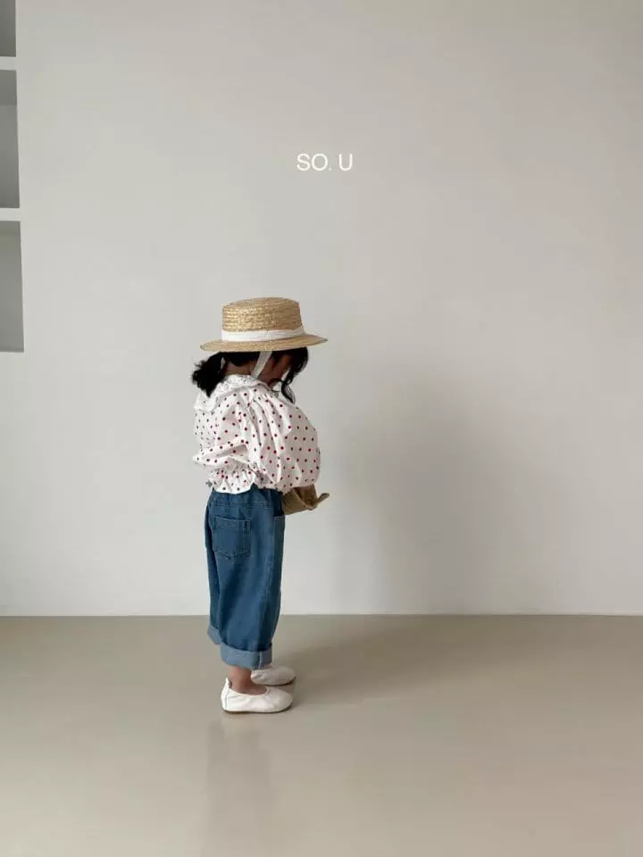 So U - Korean Children Fashion - #prettylittlegirls - Dot Blouse - 6