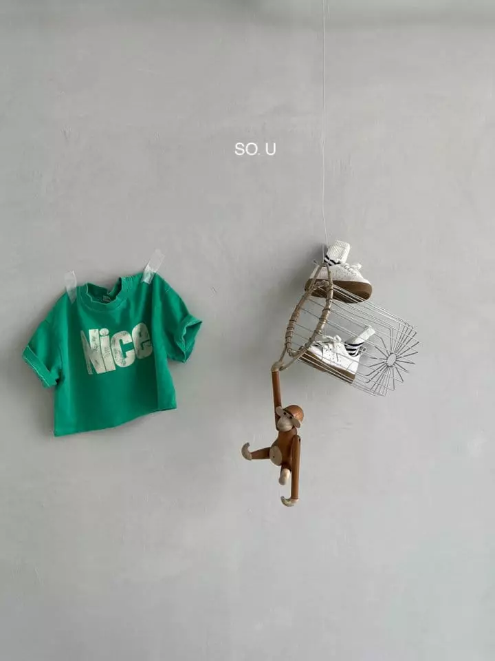 So U - Korean Children Fashion - #minifashionista - Nice Tee - 4