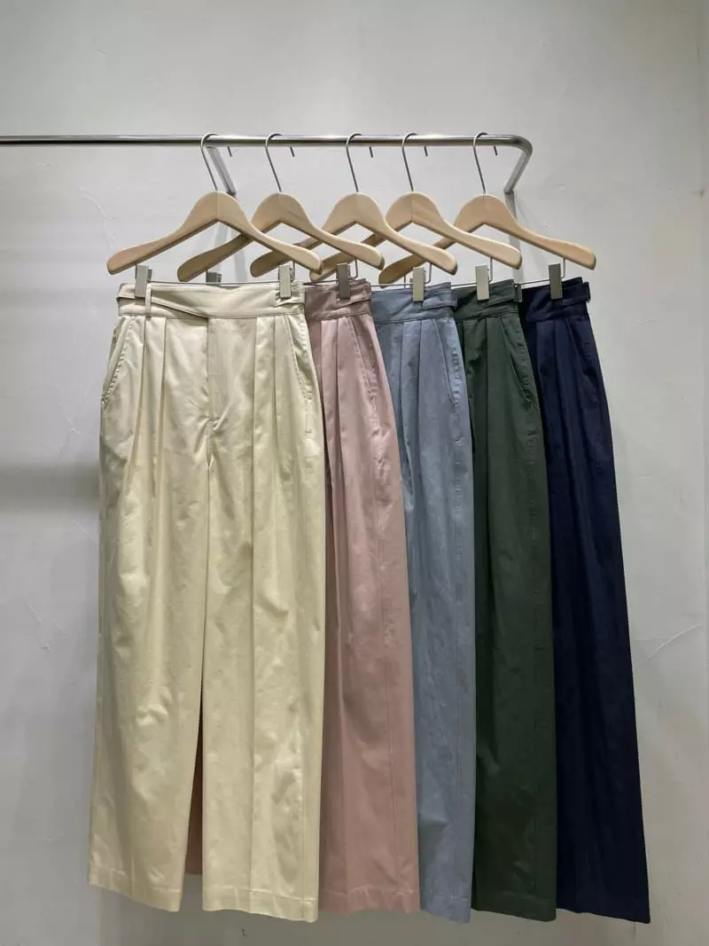 Sold Out - Korean Women Fashion - #momslook - Belt Pants - 3