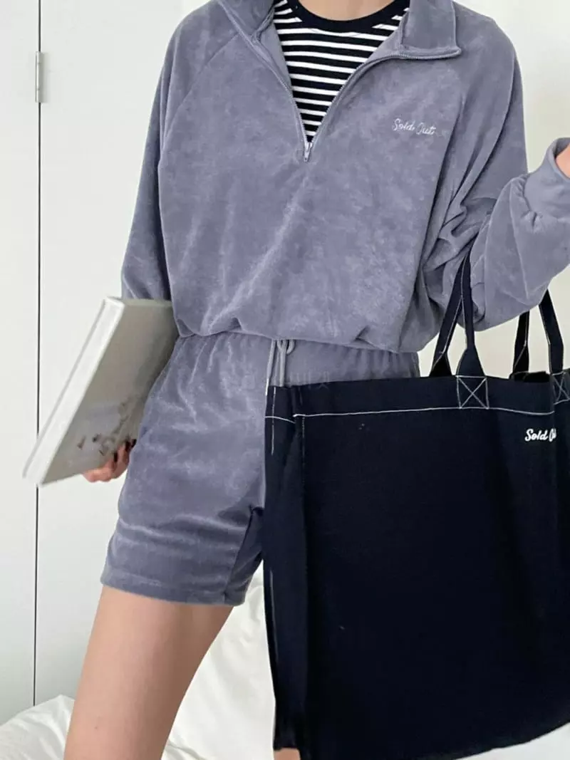 Sold Out - Korean Women Fashion - #momslook - Teddy Sweatshirt