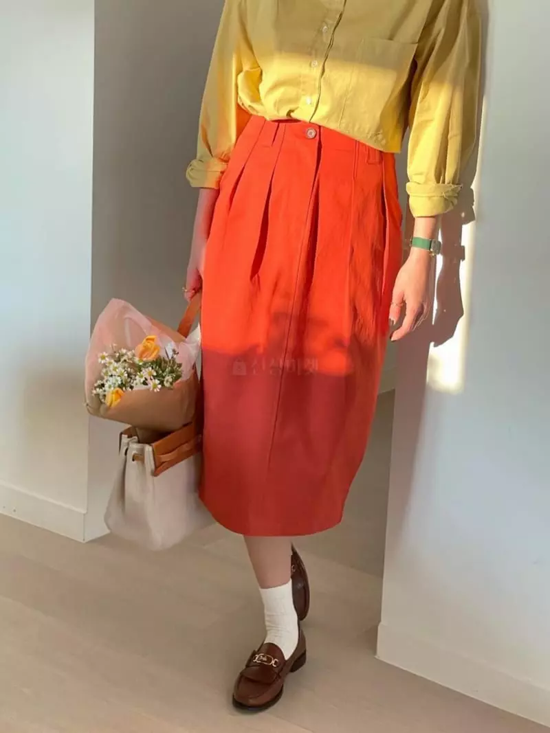 Sold Out - Korean Women Fashion - #momslook - Tealer Skirt - 3