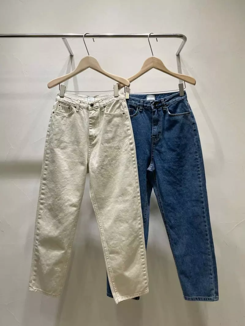 Sold Out - Korean Women Fashion - #womensfashion - Basic Mood Jeans - 4