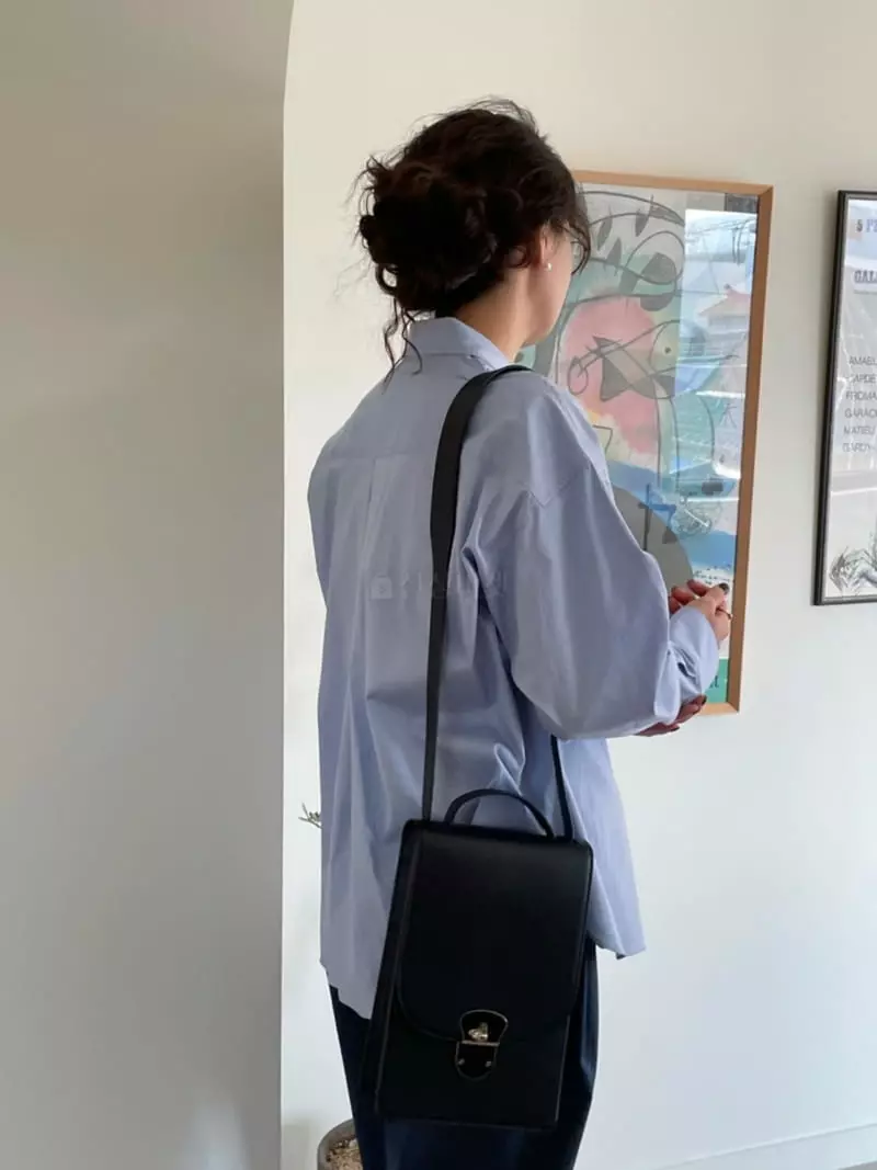 Sold Out - Korean Women Fashion - #momslook - Basic Oxford Shirt - 3