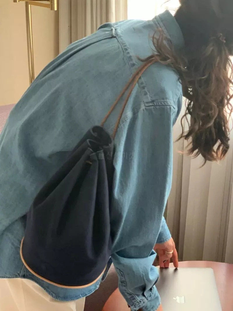 Sold Out - Korean Women Fashion - #pursuepretty - Basic Denim Shirt