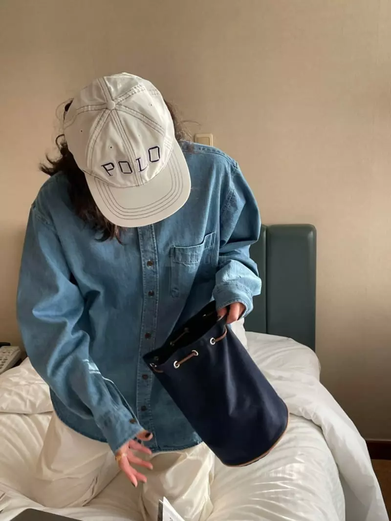 Sold Out - Korean Women Fashion - #restrostyle - Basic Denim Shirt - 2