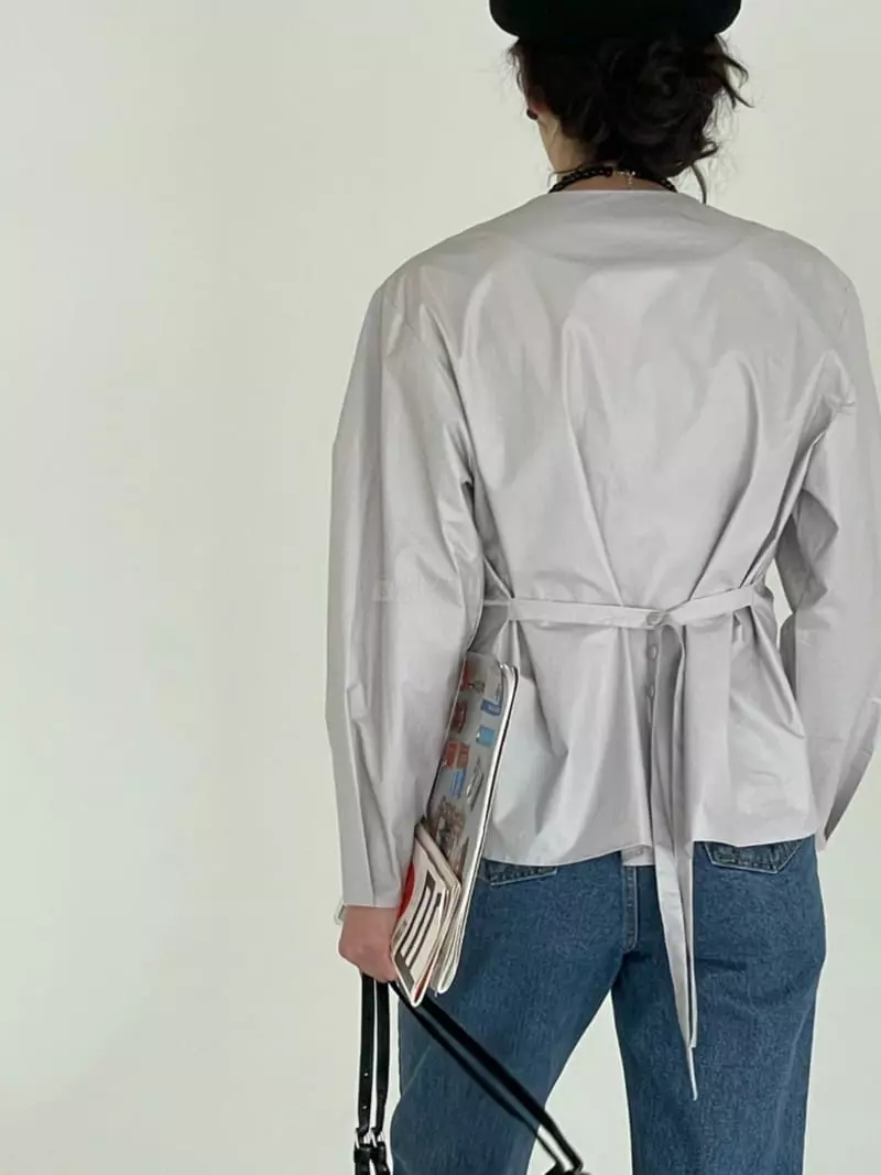 Sold Out - Korean Women Fashion - #restrostyle - Heart Blouse