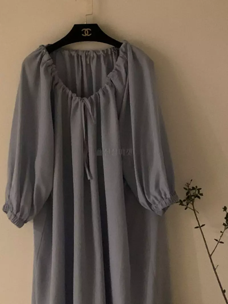 Sold Out - Korean Women Fashion - #thatsdarling - Shirring One-piece - 4