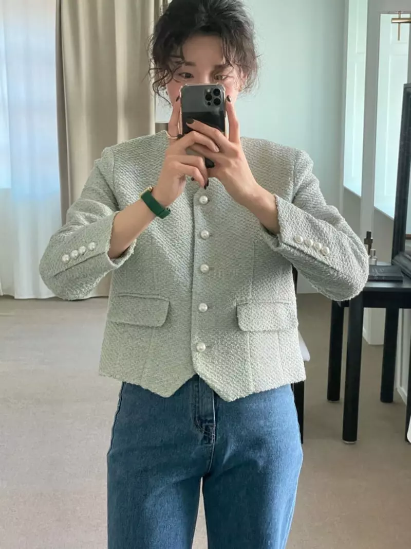 Sold Out - Korean Women Fashion - #momslook - Most Tweed Jacket - 4