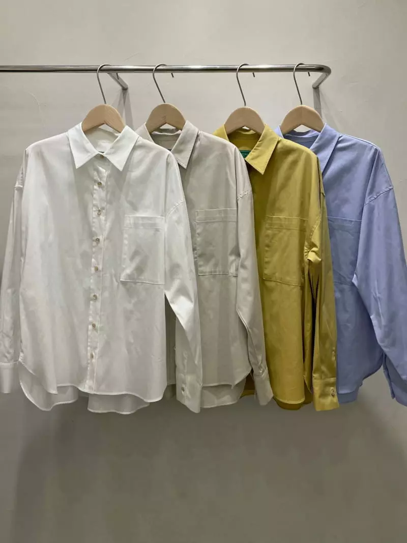 Sold Out - Korean Women Fashion - #momslook - Basic Oxford Shirt - 4