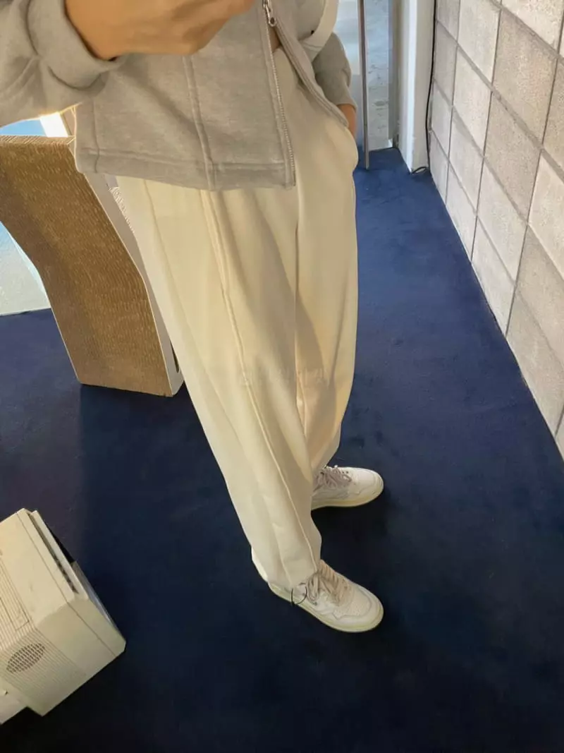 Sono De Seoul - Korean Women Fashion - #momslook - Twill Jogger Pants - 4