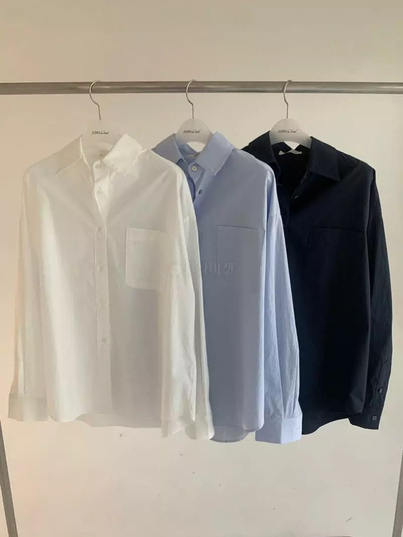 Sono De Seoul - Korean Women Fashion - #momslook - Two Way Shirt - 2