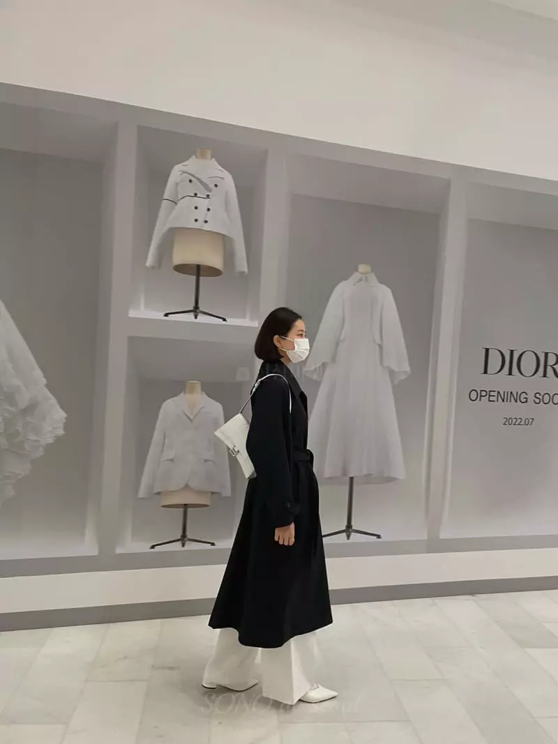 Sono De Seoul - Korean Women Fashion - #momslook - Mer Mac Coat