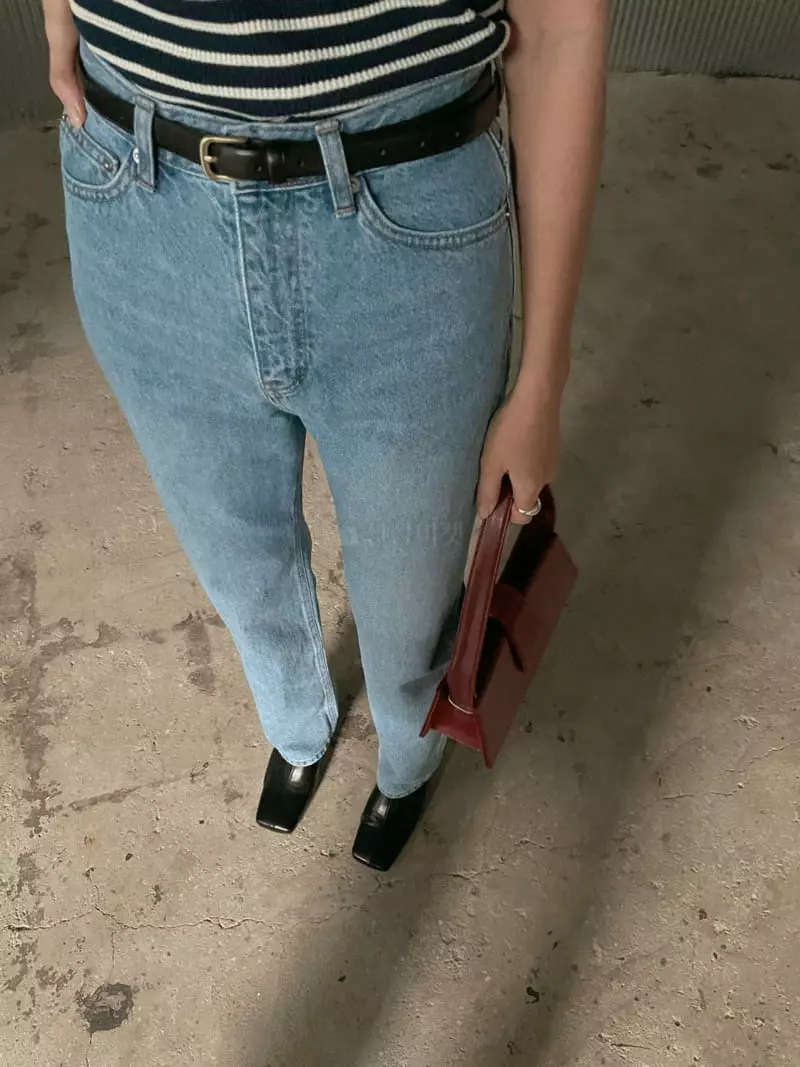 Sono De Seoul - Korean Women Fashion - #momslook - Premium Isco denim jeans