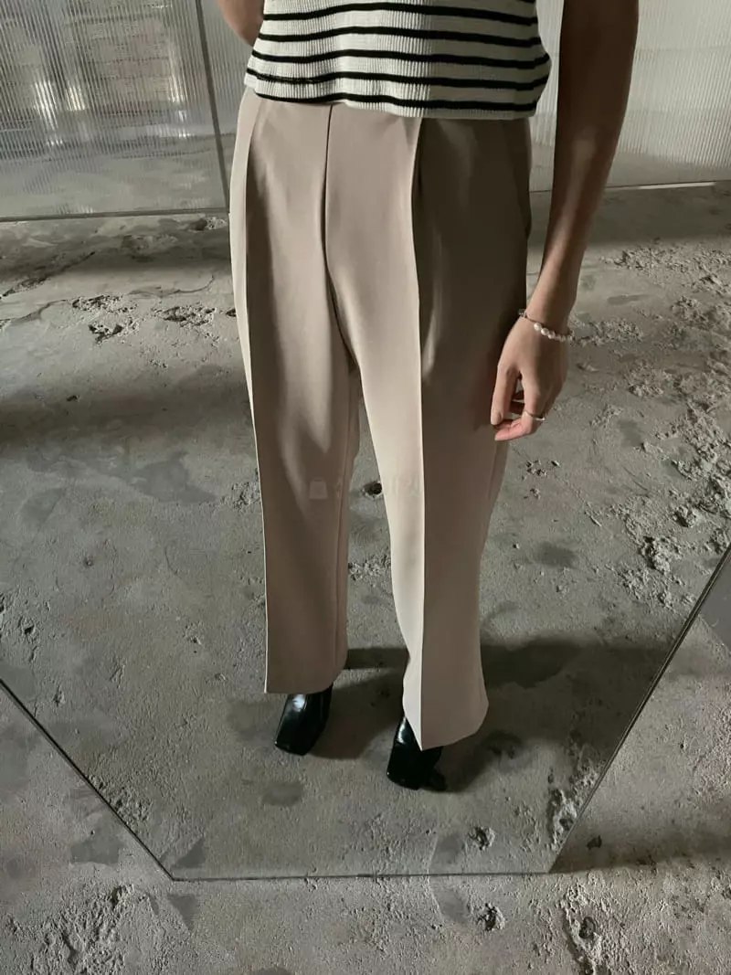 Sono De Seoul - Korean Women Fashion - #womensfashion - Banding Bootcut Pants
