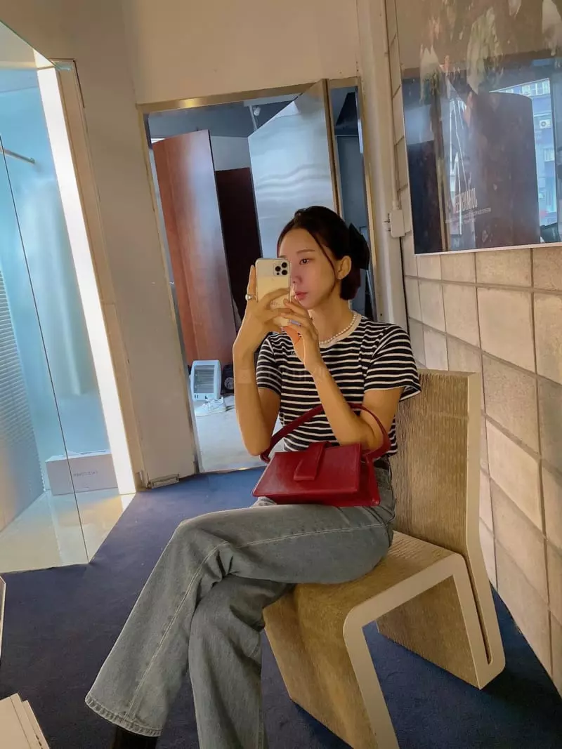 Sono De Seoul - Korean Women Fashion - #womensfashion - Butter Waffle Tee