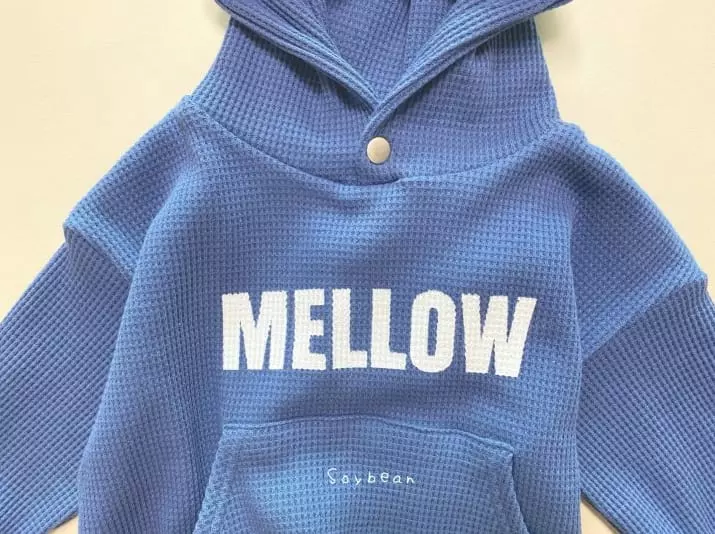Soybean - Korean Children Fashion - #childofig - Mellow Waffle Top Bottom Set - 12