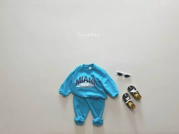 Soybean - Korean Children Fashion - #discoveringself - Vintage Top Bottom Set