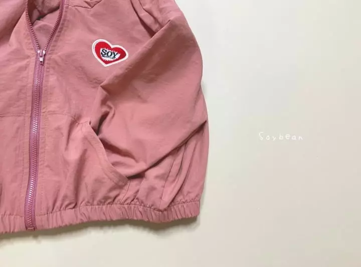 Soybean - Korean Children Fashion - #discoveringself - Soy Heart Windbreaker - 8