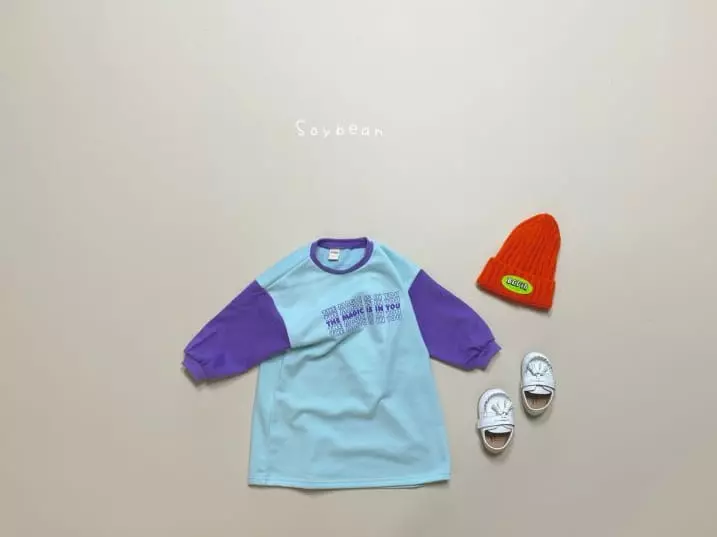 Soybean - Korean Children Fashion - #littlefashionista - Color Long One-piece - 2