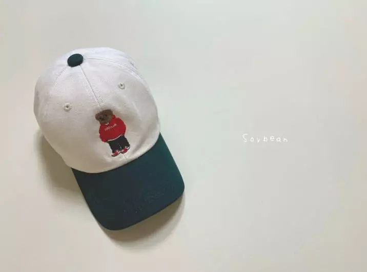 Soybean - Korean Children Fashion - #littlefashionista - Bear Cap