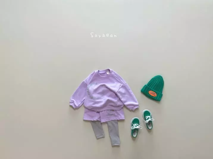 Soybean - Korean Children Fashion - #minifashionista - Twice Leggings Top Bottom Set - 2