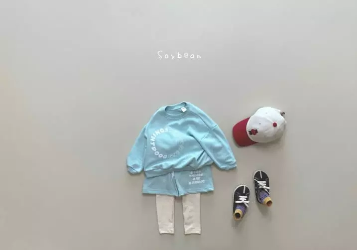 Soybean - Korean Children Fashion - #prettylittlegirls - Twice Leggings Top Bottom Set - 3