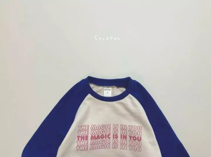 Soybean - Korean Children Fashion - #stylishchildhood - Raglan Color Top Bottom Set - 10