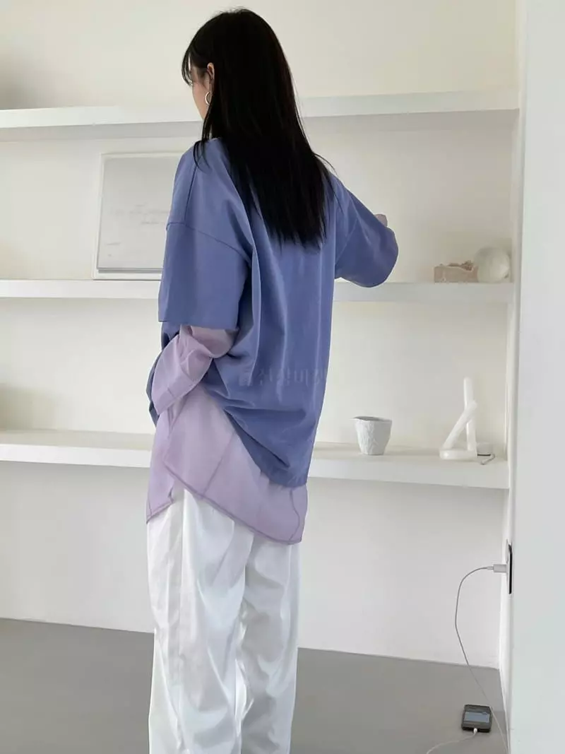 Special - Korean Women Fashion - #momslook - Lyria Long Shirt - 2