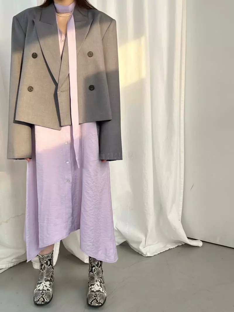 Special - Korean Women Fashion - #momslook - Long Scarf One-piece - 3