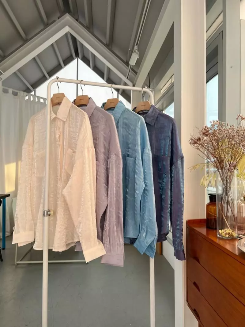Special - Korean Women Fashion - #womensfashion - Kira Wrinkle Blouse - 4