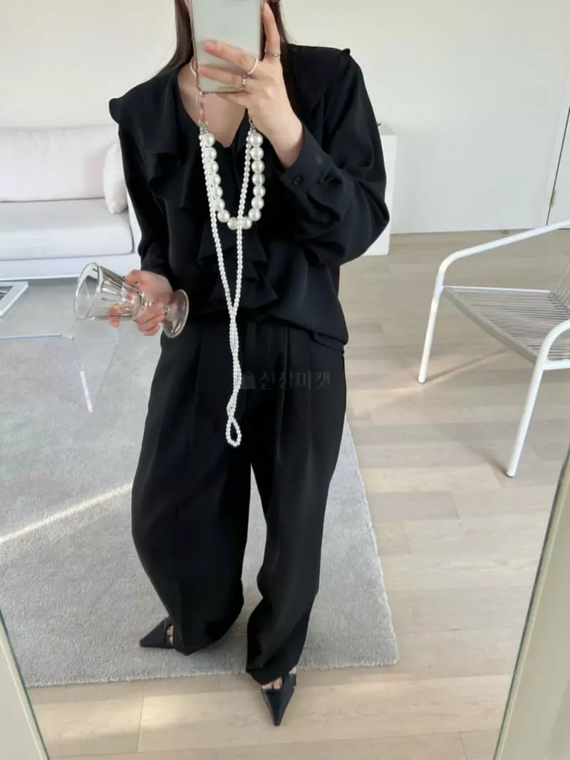 Special - Korean Women Fashion - #momslook - Ruffle Blouse - 3