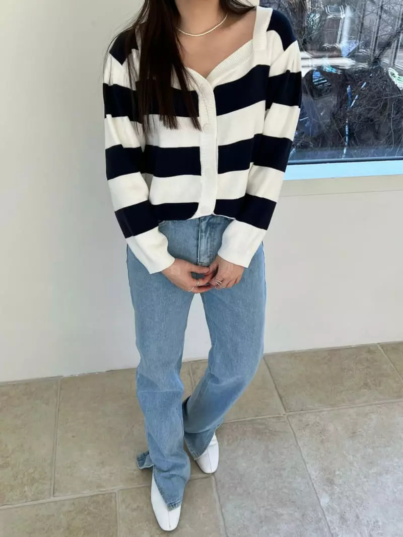 Special - Korean Women Fashion - #momslook - Heart Cardigan - 3