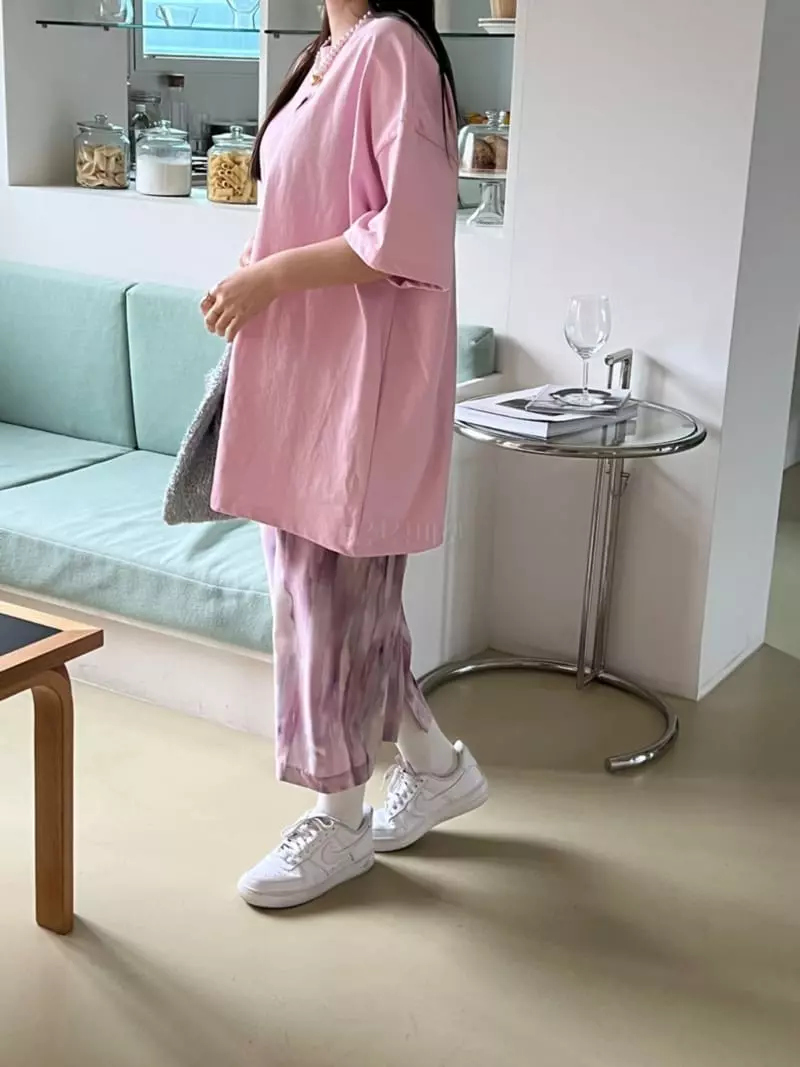 Special - Korean Women Fashion - #momslook - Water-printed Skirt (vertical line)