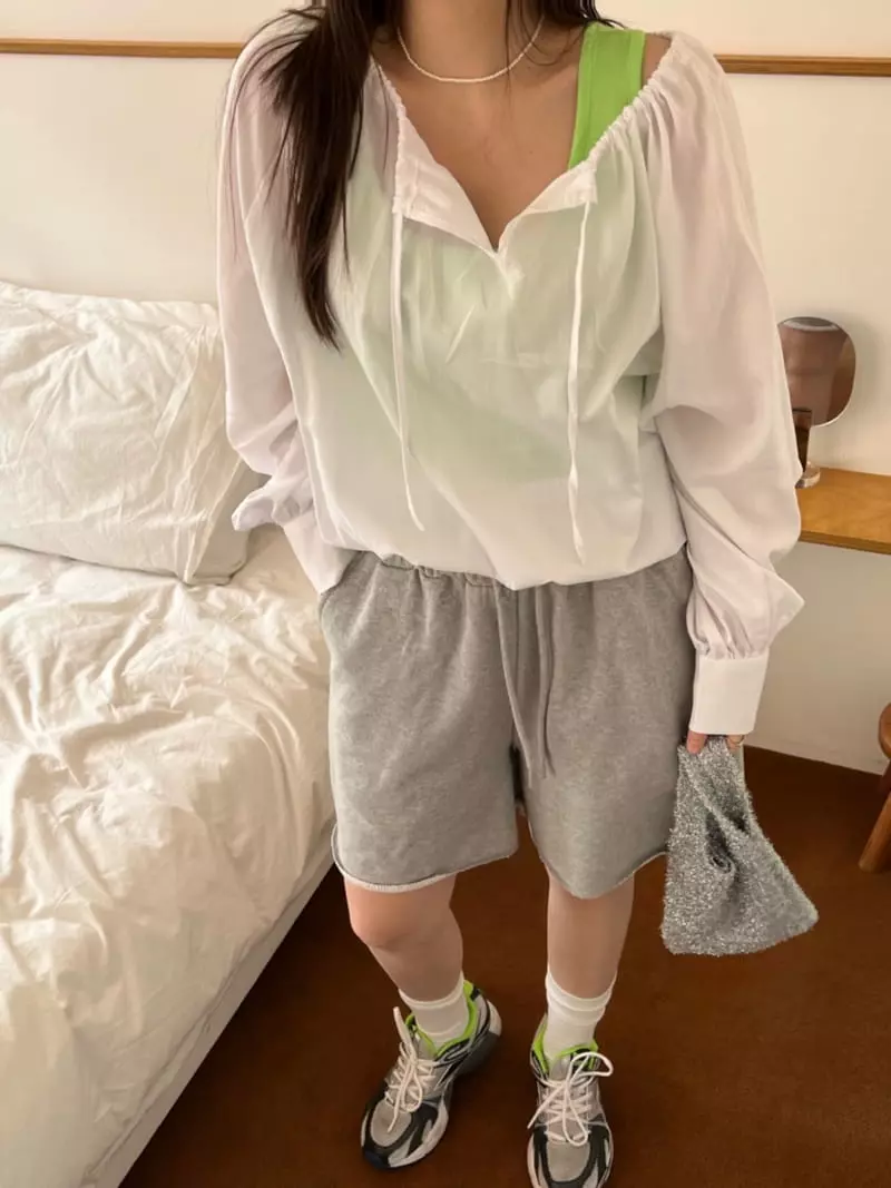 Special - Korean Women Fashion - #momslook - Raglan Blouse - 2