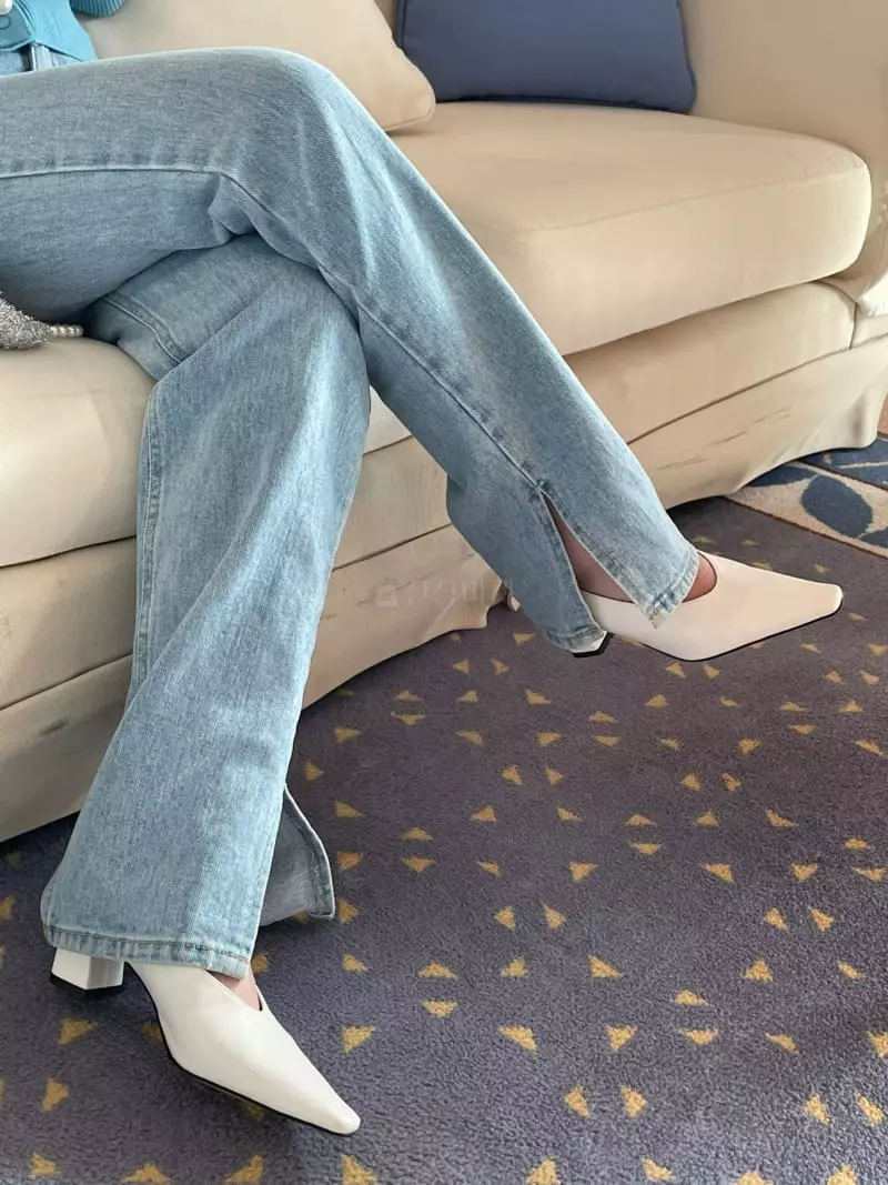 Special - Korean Women Fashion - #thelittlethings - Open Light Blue Jeans - 4