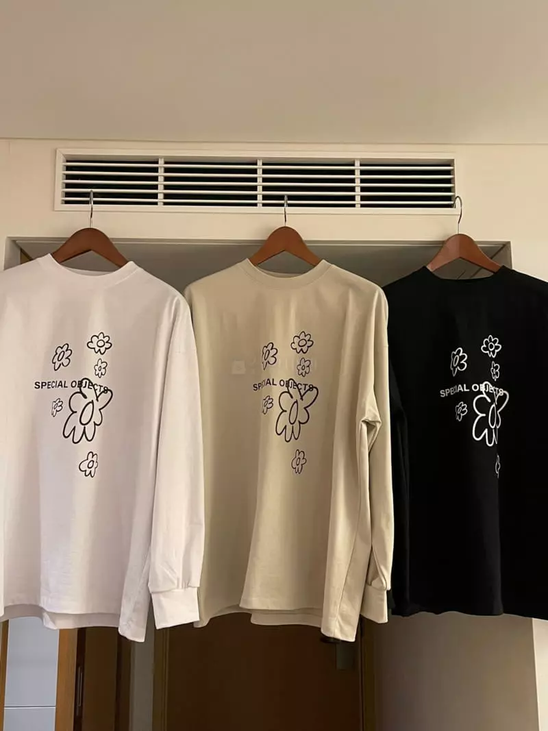 Special - Korean Women Fashion - #shopsmall - Flower Tee - 3