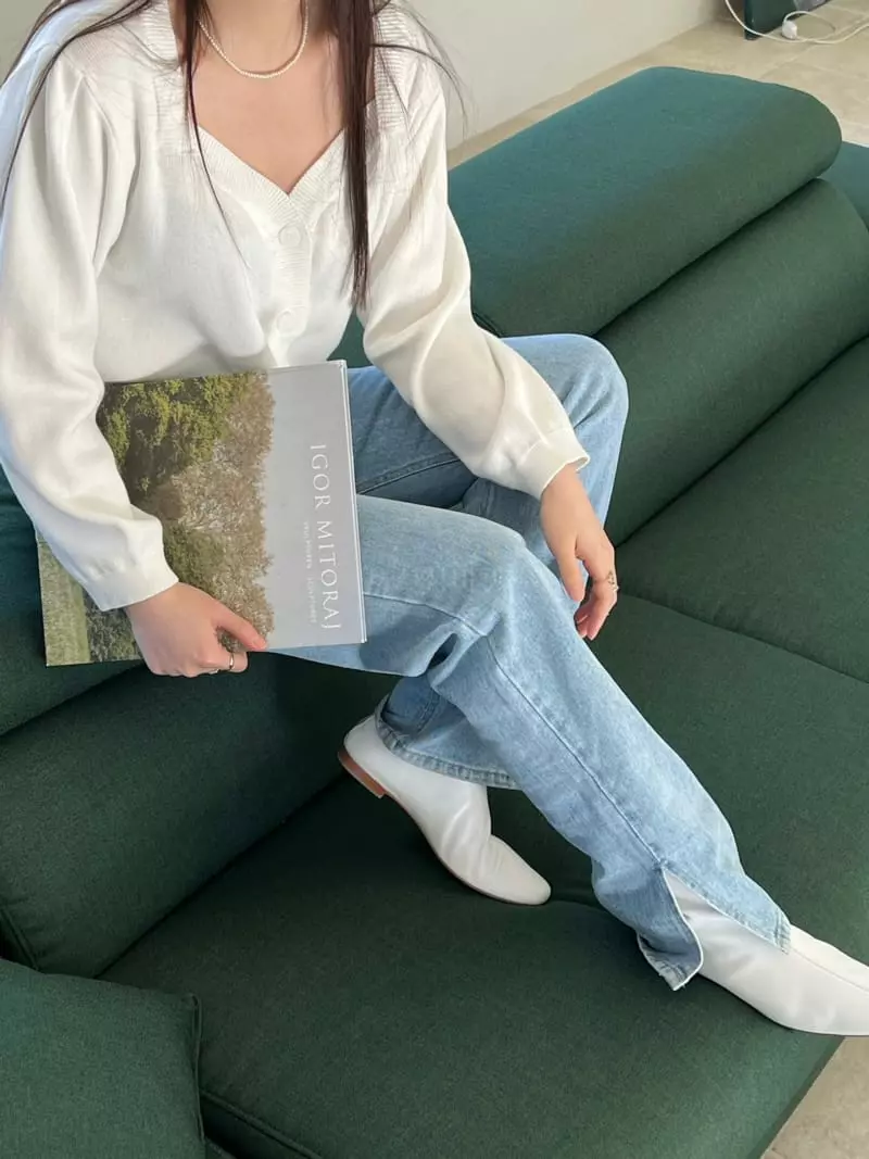 Special - Korean Women Fashion - #thatsdarling - Open Light Blue Jeans - 2